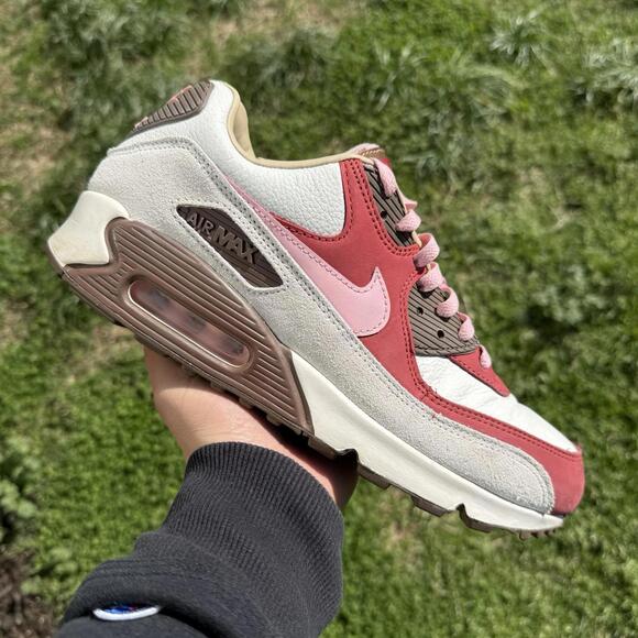 Nike Air Max 90 NRG Bacon CU1816-100 Brown Pink White Day Mens Size 10